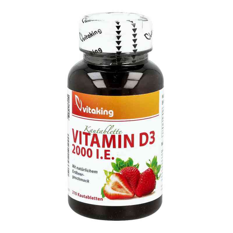 Vitamin D3 2.000 I.e. Kautabletten 210 szt. od vitaking GmbH PZN 11714375