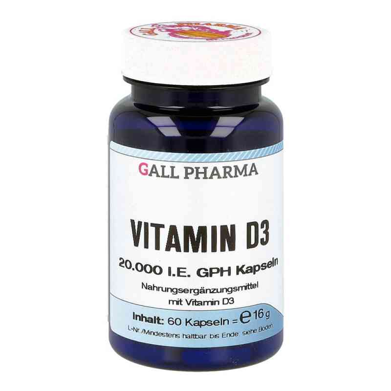 Vitamin D3 20.000 I.e. Gph Kapseln 60 szt. od Hecht-Pharma GmbH PZN 14201995