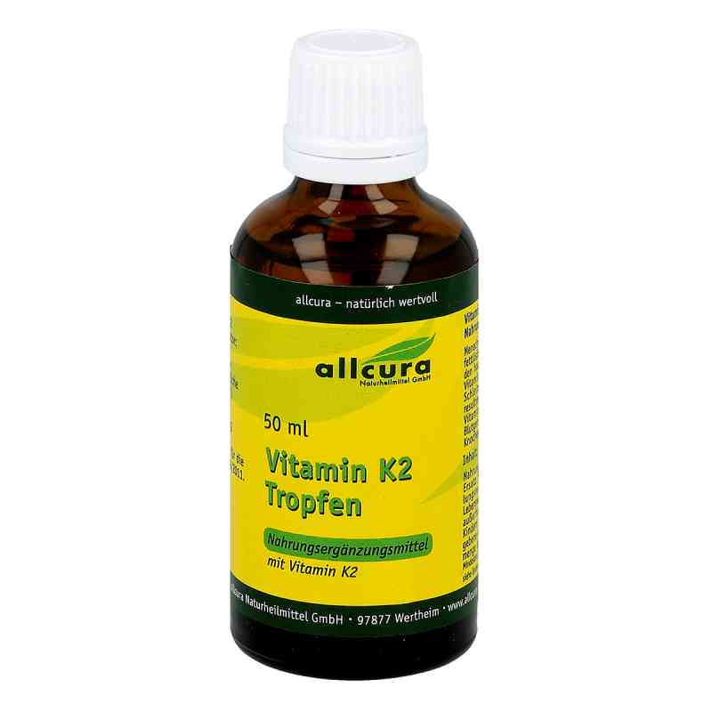 Vitamin K2 krople 50 ml od allcura Naturheilmittel GmbH PZN 10794202