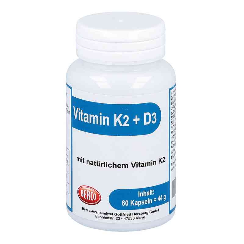 Vitamin K2+d3 Berco kapsułki 60 szt. od Berco-ARZNEIMITTEL PZN 09784575