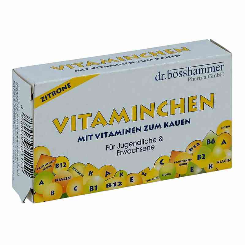 Vitaminchen Zitrone Kaubonbons 20 szt. od dr.bosshammer Pharma GmbH PZN 05140728
