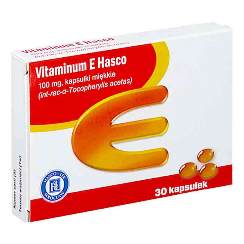 Vitaminum E Hasco kapsułki 30  od PRZEDSIĘBIORSTWO PRODUKCJI FARMACEUTYCZNEJ HASCO-L PZN 08304537