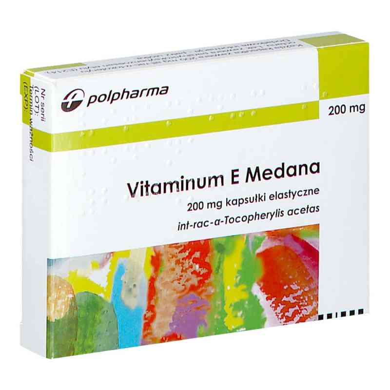 Vitaminum E Medana kapsułki elastyczne 20  od MEDANA PHARMA SPÓŁKA AKCYJNA PZN 08302540