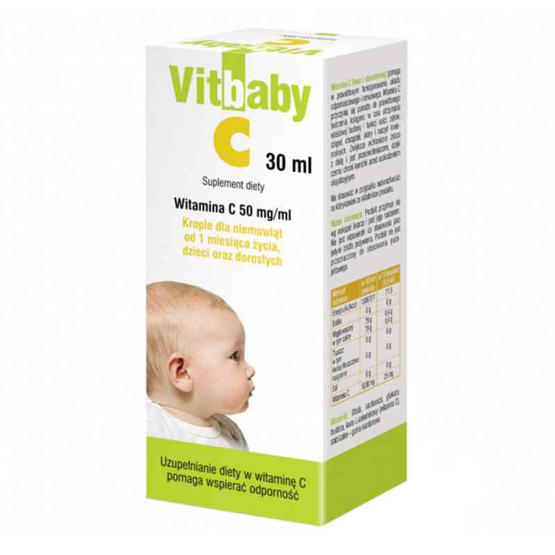 Vitbaby C krople z witaminą C 30 ml od BIOTICOM PZN 08300652