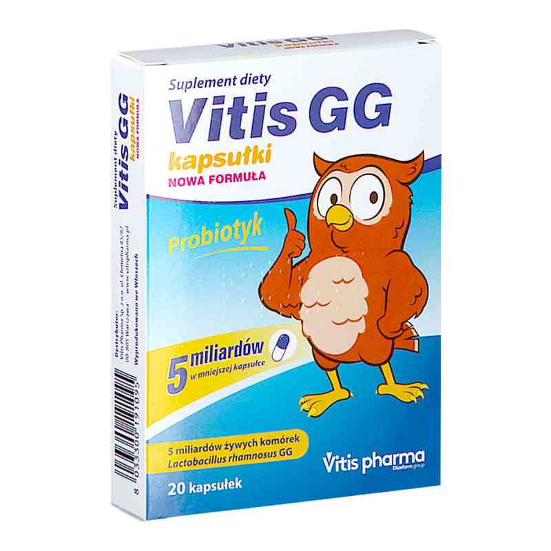 Vitis GG kapsułki Nowa formuła 20  od S.I.I.T. PZN 08303507