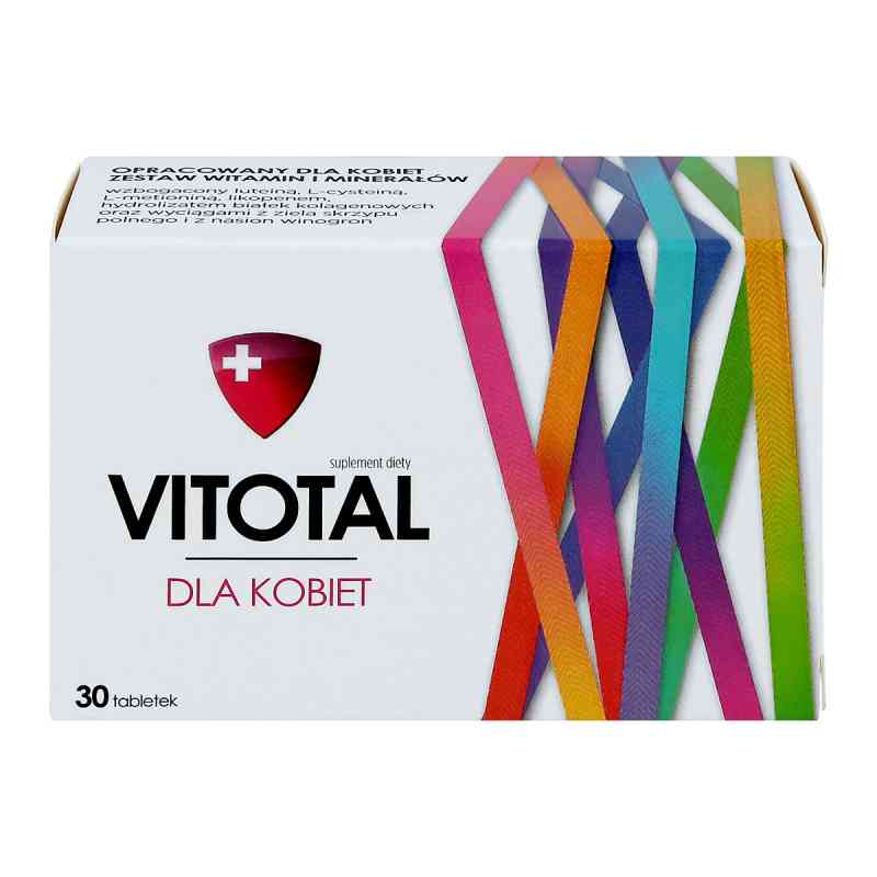 Vitotal dla kobiet tabletki 30 tabl. od AFLOFARM FABRYKA LEKÓW SP.Z O.O. PZN 08300564