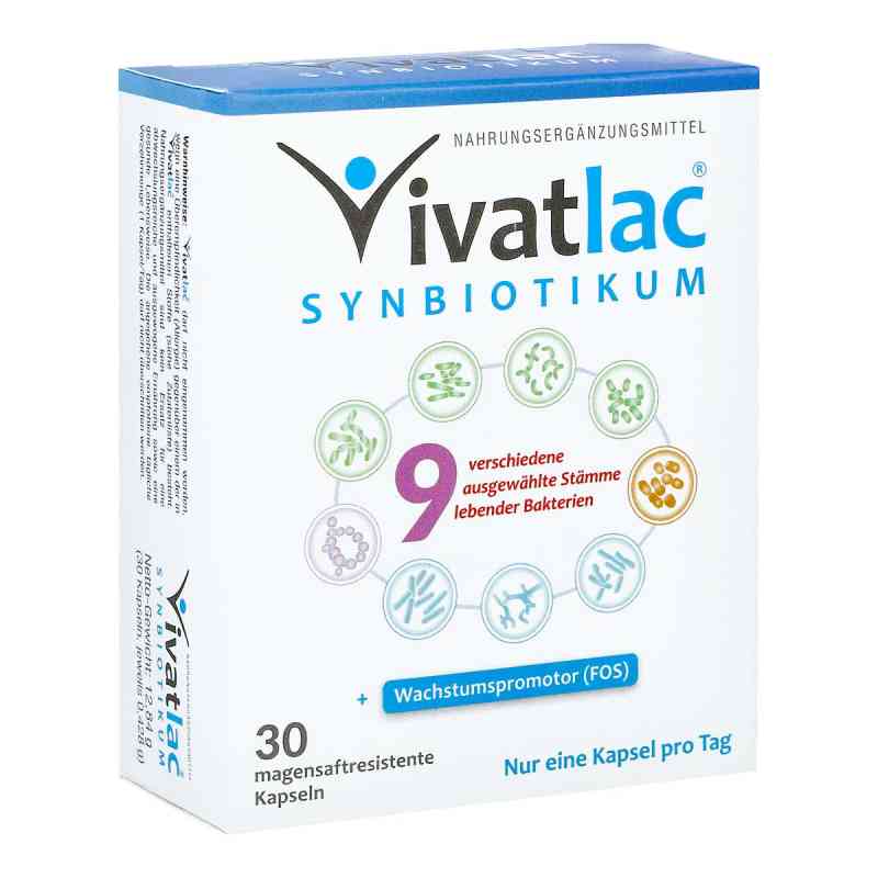 Vivatlac Synbiotyk Kapsułki odporne na sok żołądkowy 30 szt. od Vivatrex GmbH PZN 17195456