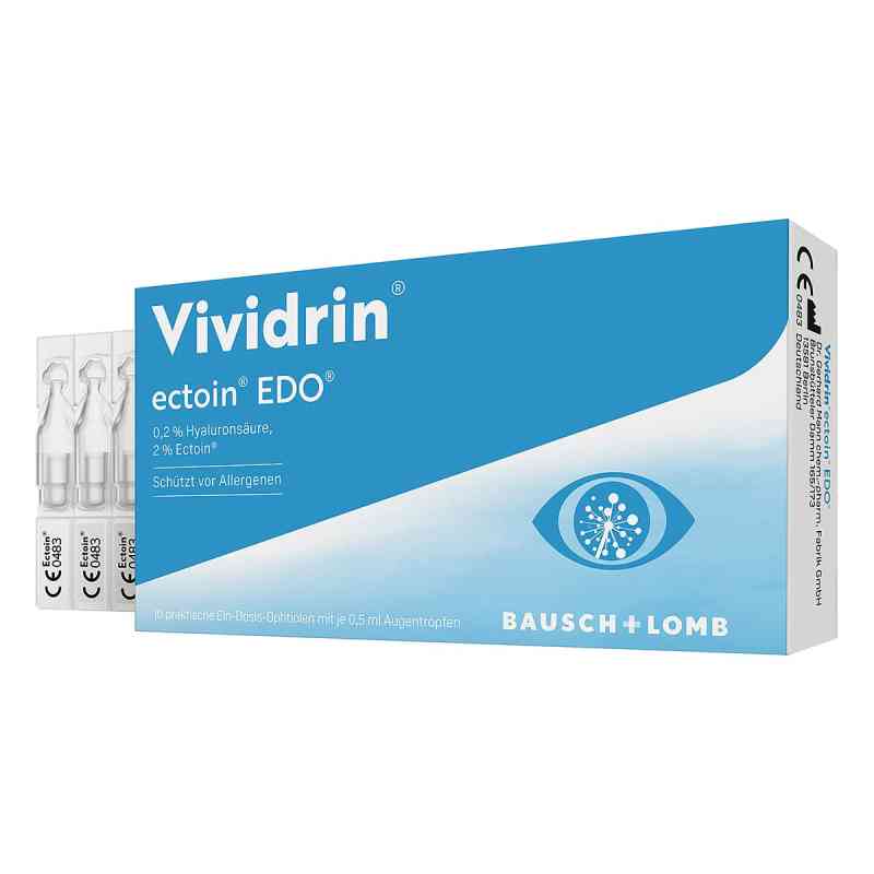 Vividrin ektoin EDO krople do oczu — alergicznie podrażnione ocz 10X0.5 ml od Dr. Gerhard Mann Chem.-pharm.Fabrik GmbH PZN 11331415