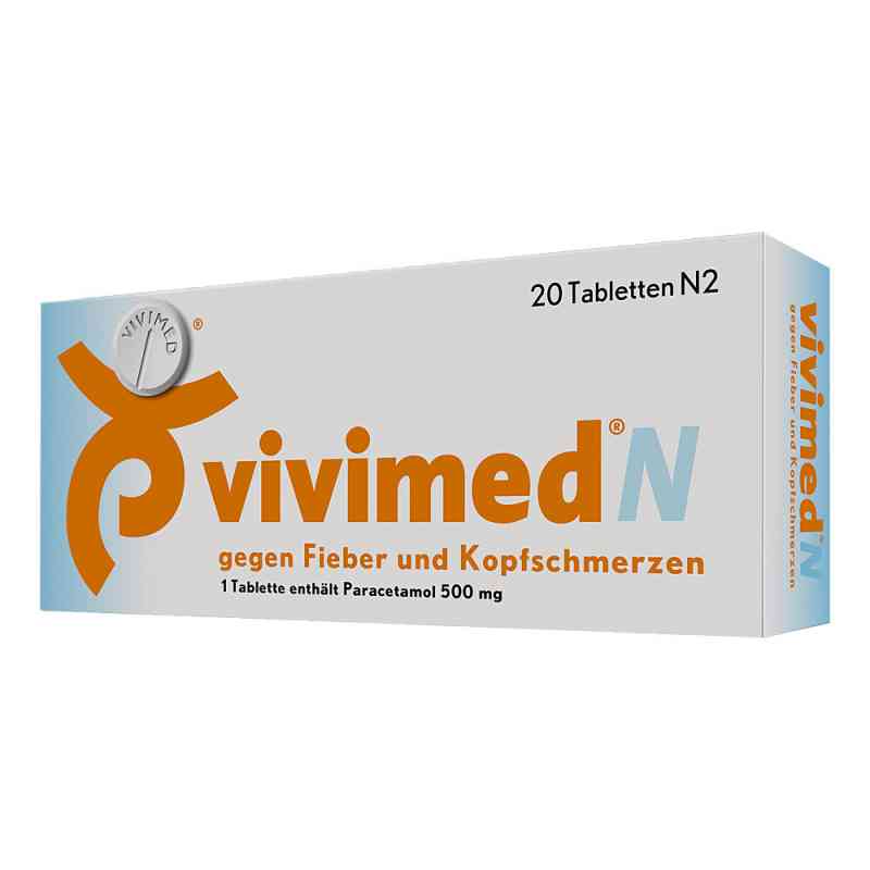 Vivimed N gg. Fieber u. Kopfschmerzen tabletki 20 szt. od Dr. Gerhard Mann Chem.-pharm.Fab PZN 00410353