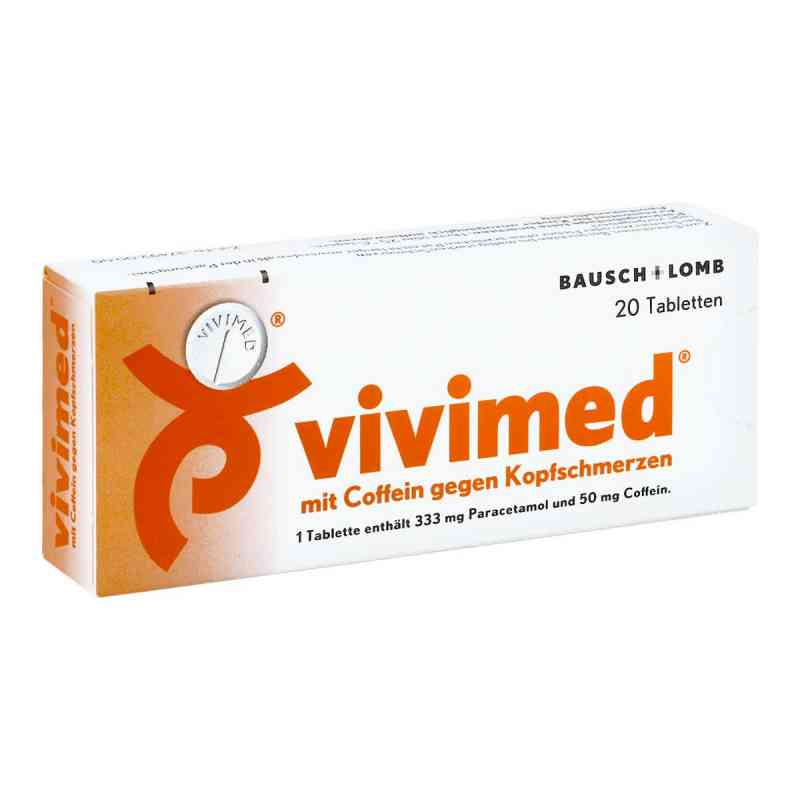 Vivimed tabletki przeciwbólowe z kofeiną 20 szt. od Dr. Gerhard Mann Chem.-pharm.Fabrik GmbH PZN 00410324