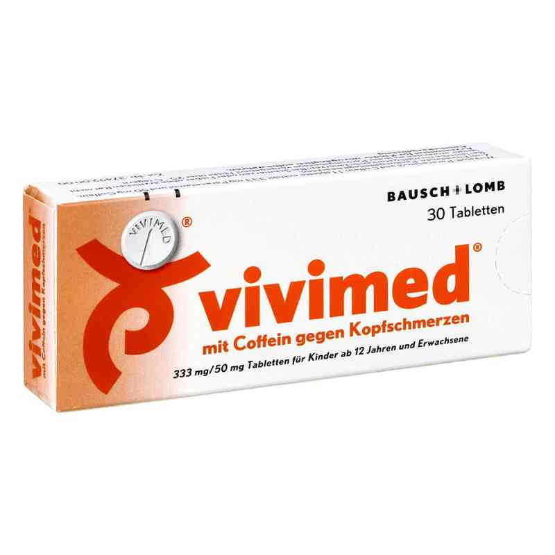 Vivimed tabletki przeciwbólowe z kofeiną 30 szt. od Dr. Gerhard Mann Chem.-pharm.Fabrik GmbH PZN 00410330