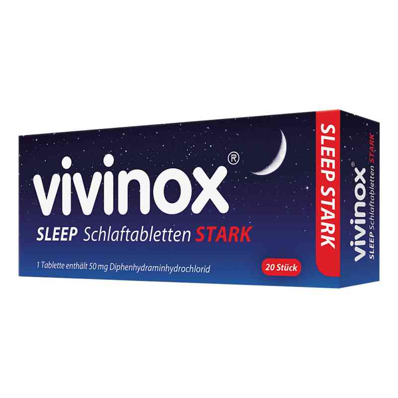 Vivinox Sleep tabletki nasenne silne 20 szt. od Dr. Gerhard Mann Chem.-pharm.Fabrik GmbH PZN 02083906
