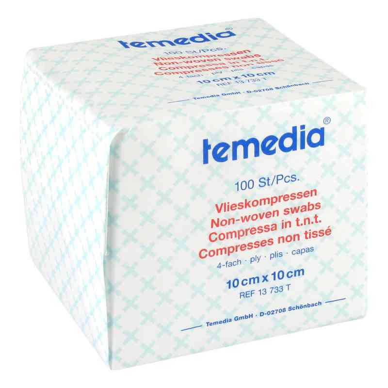 Vlieskompressen 10x10 cm unsteril 4fach 100 szt. od Holthaus Medical GmbH & Co. KG PZN 07280735