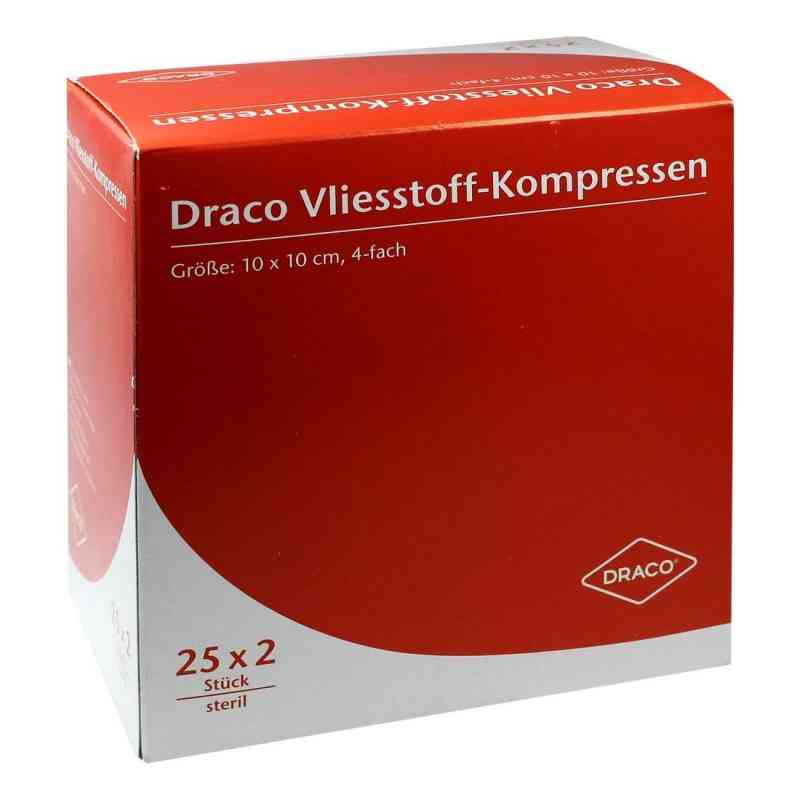 Vliesstoff-kompressen 10x10 cm steril 4fach 25X2 szt. od Dr. Ausbüttel GmbH & Co. KG PZN 00679291