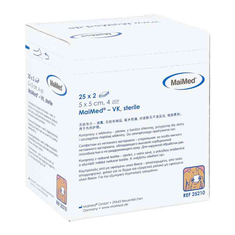 Vliesstoff-kompressen 5x5 cm steril 4fach 25X2 szt. od Brinkmann Medical ein Unternehmen der Dr. Junghans PZN 06310291