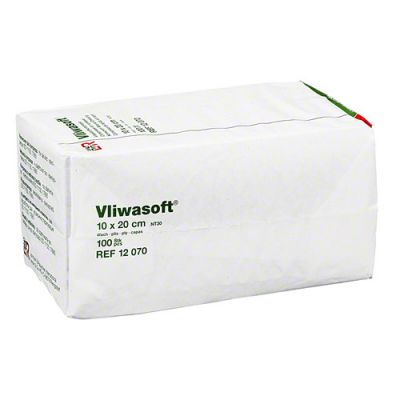 Vliwasoft Vlieskompressen 10x20 cm unsteril 4l. 100 szt. od Lohmann & Rauscher GmbH & Co.KG PZN 03806956