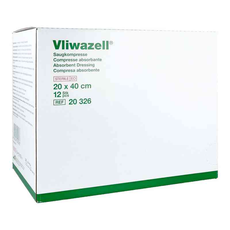 Vliwazell Saugkompressen 20x40 cm steril 12 szt. od Lohmann & Rauscher GmbH & Co.KG PZN 00809635