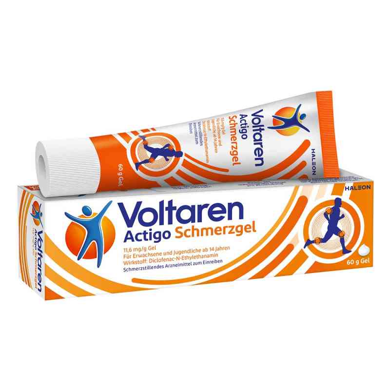 Voltaren Actigo żel przeciwbólowy z 1% diklofenaku 60 g od Haleon Germany GmbH PZN 19298456