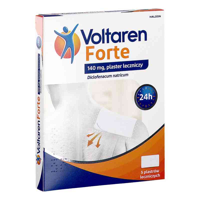 Voltaren Forte plastry przeciwbólowe 5  od GLAXOSMITHKLINE CONSUMER HEALTHCARE GMBH & CO.KG PZN 08305953
