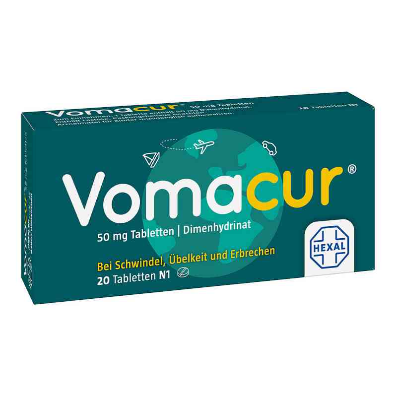 Vomacur w tabletkach  20 szt. od Hexal AG PZN 03815234