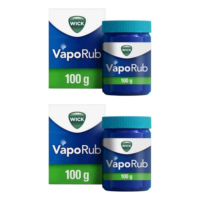 Vorteilsset WICK VapoRub maść 2x100 g od WICK Pharma - Zweigniederlassung der Procter & Gam PZN 08101017