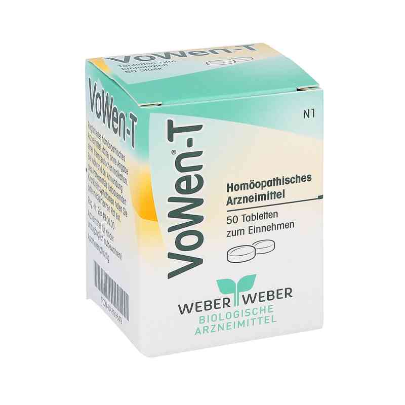Vowen T Tabl. 50 szt. od WEBER & WEBER GmbH & Co. KG PZN 04399849