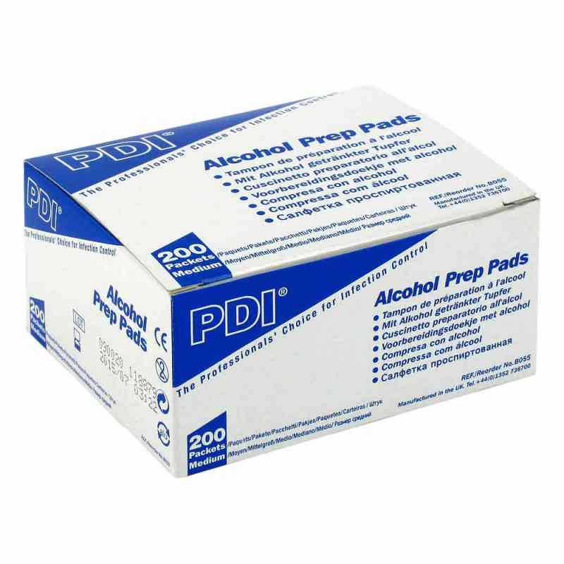 Waciki nasączone alkoholem izopropylowym 70%  200 szt. od MEDENTA GmbH PZN 01420543