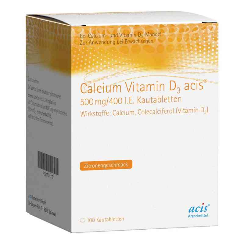 Wapń + witamina D3 acis 500 mg/400 i.u. tabletki do żucia 100 szt. od MIBE GmbH Arzneimittel PZN 11011219