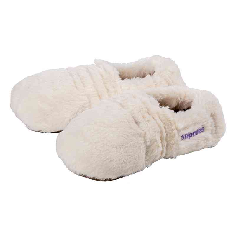 Warmies Slippies Buty Deluxe rozmiar 36-40 kremowy plusz 1 szt. od Greenlife Value GmbH PZN 11732373