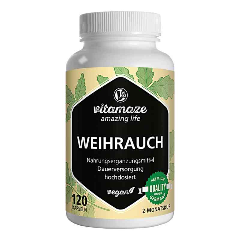 Weihrauch 900 mg hochdosiert vegan Kapseln 120 szt. od Vitamaze GmbH PZN 16018663