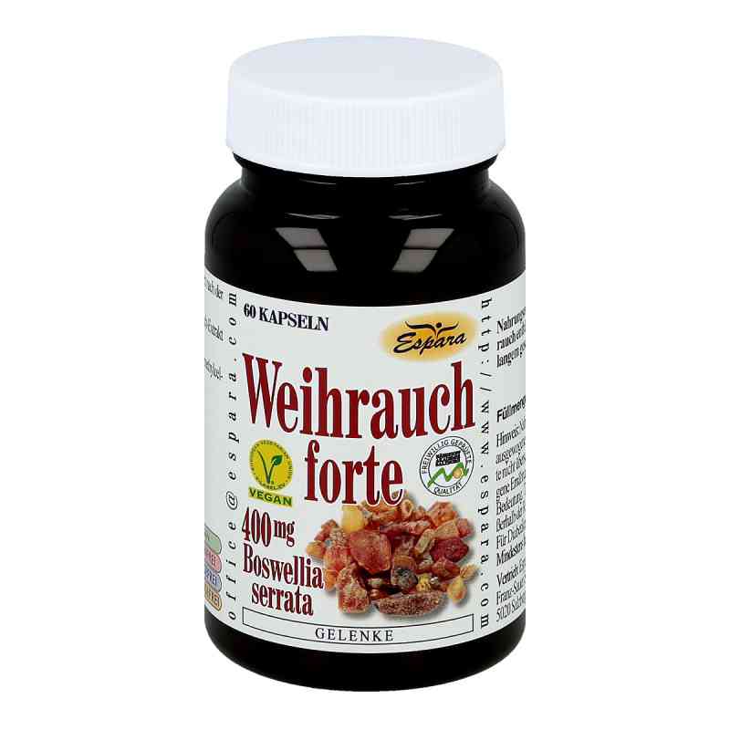 Weihrauch Forte Kapsułki z ekstraktem z kadzidłowca 60 szt. od Espara GmbH PZN 06722119