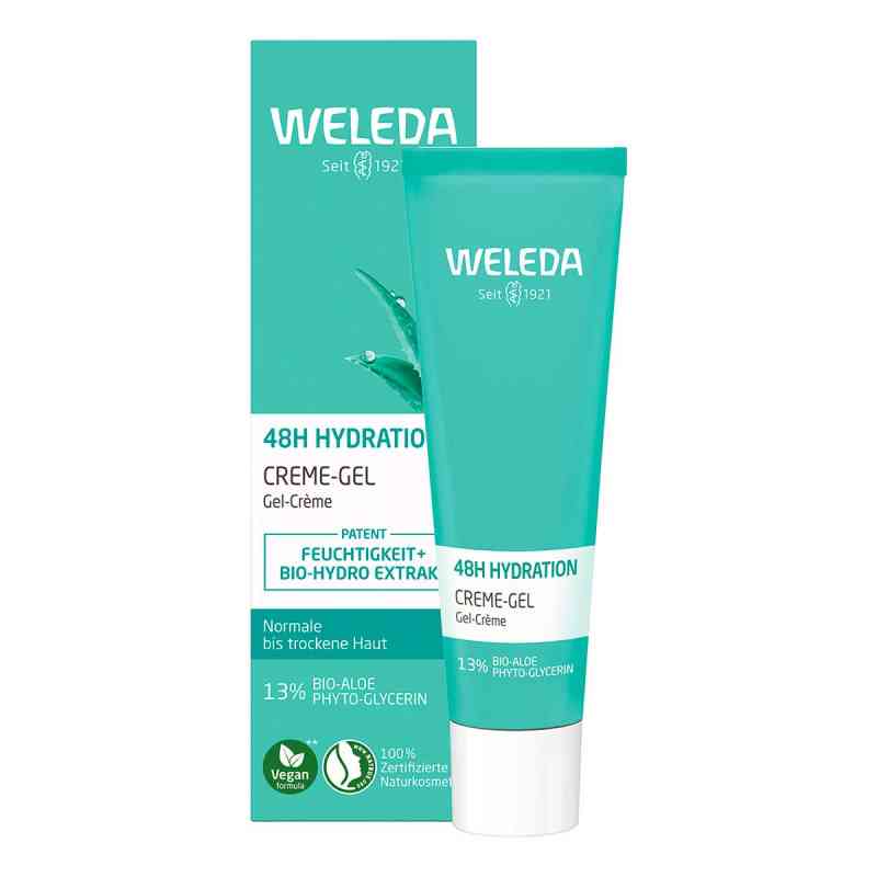 Weleda 48h Hydration żel-krem do twarzy 30 ml od WELEDA AG PZN 19179763