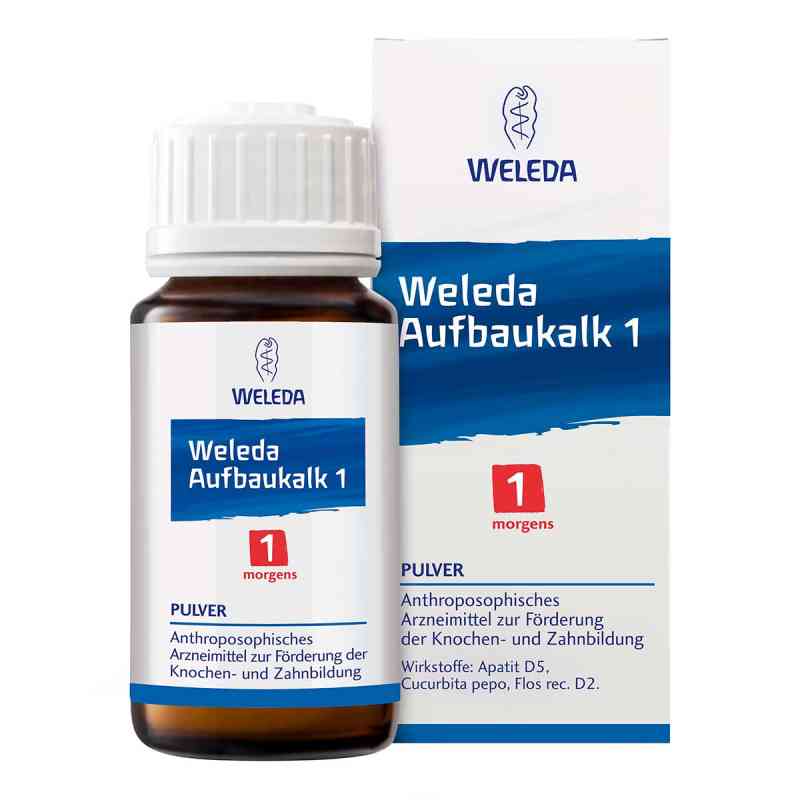 Weleda Aufbaukalk Fosforan fluorku wapnia 1 Proszek 45 g od WELEDA AG PZN 11514469