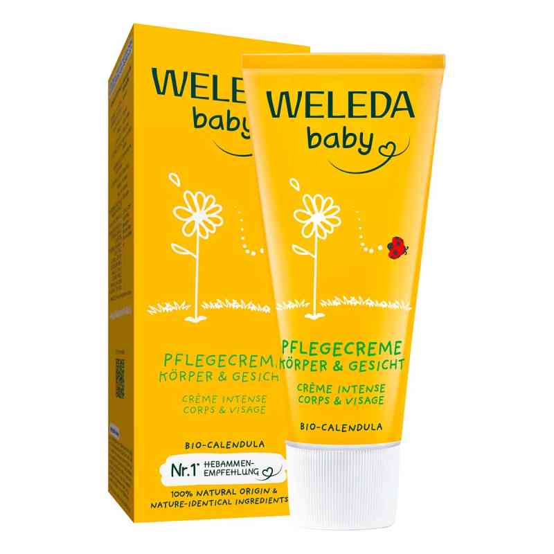 Weleda Calendula krem do ciała i twarzy dla niemowląt z nagietki 75 ml od WELEDA AG PZN 16019728
