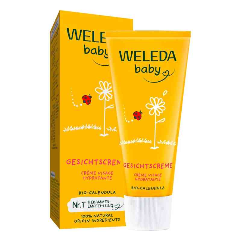 Weleda Calendula krem do twarzy dla niemowląt z nagietkiem lekar 50 ml od WELEDA AG PZN 04416973