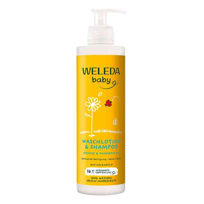 Weleda Calendula Szampon i płyn do mycia ciała dla niemowląt z n 400 ml od WELEDA AG PZN 19469627
