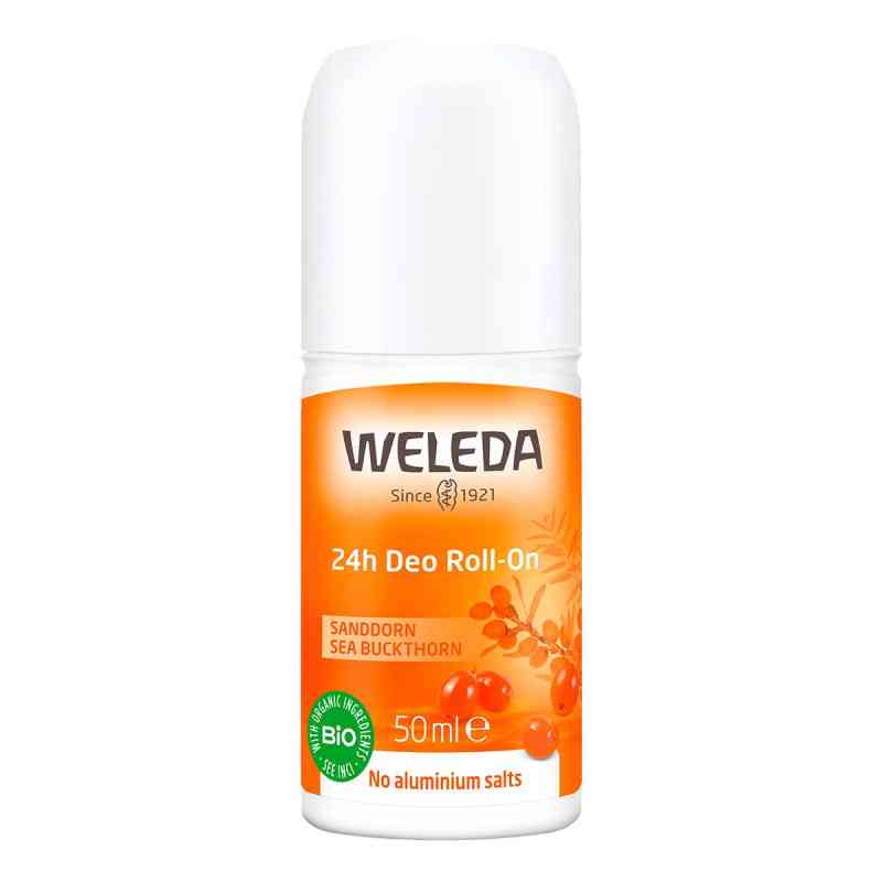 Weleda Dezodorant w kulce 24h z rokitnikiem 50 ml od WELEDA AG PZN 14354807