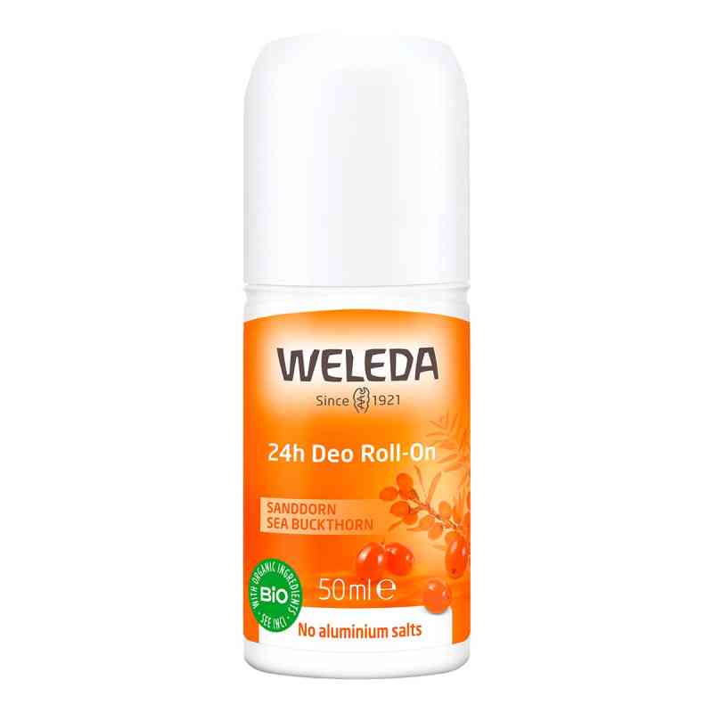 Weleda Dezodorant w kulce z rokitnikiem 24h 50 ml od WELEDA AG PZN 14354807