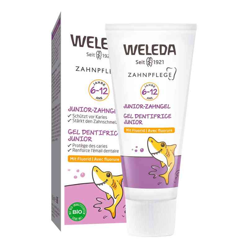 Weleda Junior żel do zębów z fluorem 50 ml od WELEDA AG PZN 19442261
