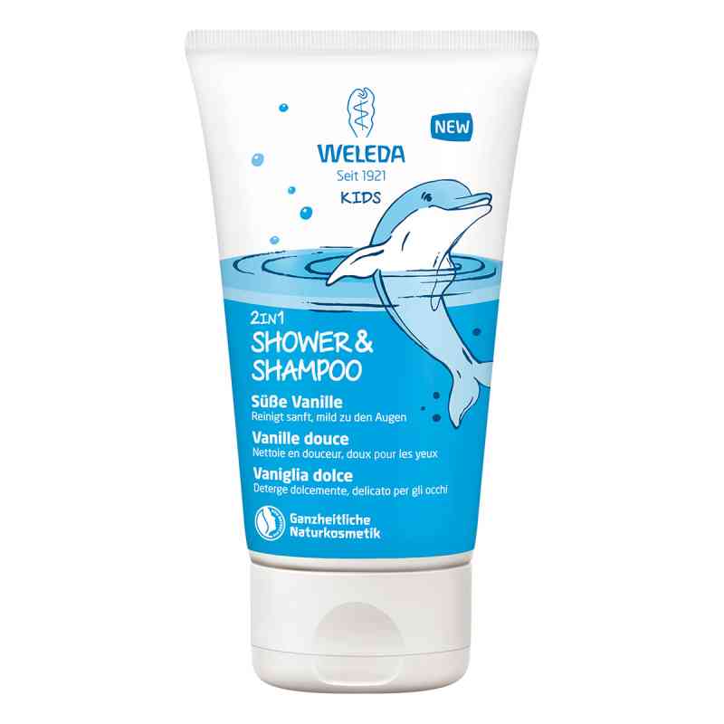 Weleda Kids 2in1 Shower & Shampoo süsse Vanille 150 ml od WELEDA AG PZN 12387398