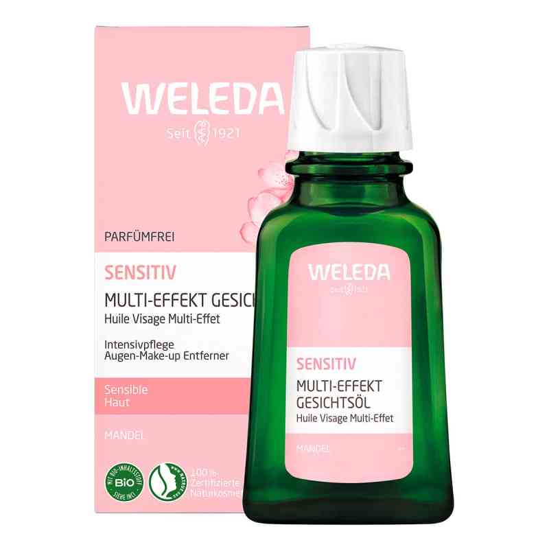 Weleda kojący olejek do twarzy z migdałami 50 ml od WELEDA AG PZN 19179792