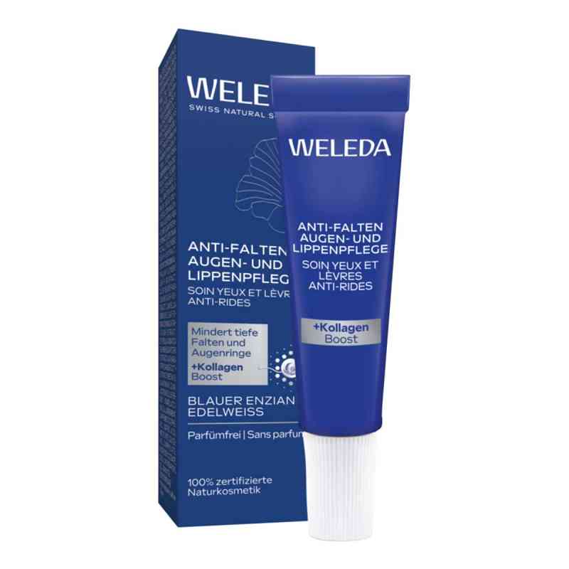 Weleda, konturujący krem pod oczy i do ust z goryczką letnią i s 10 ml od WELEDA AG PZN 18446794