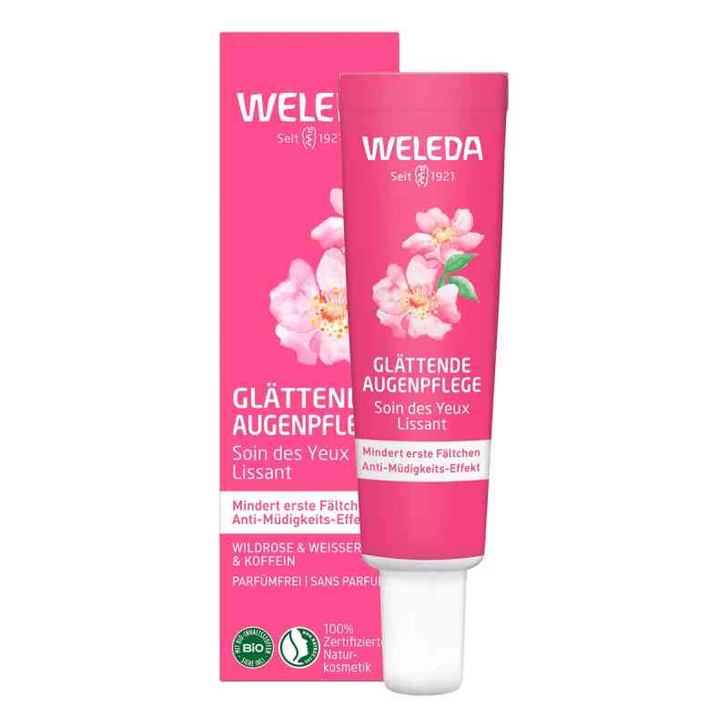 Weleda Krem pod oczy wygładzający z dziką różą i białą herbatą 12 ml od WELEDA AG PZN 19147148