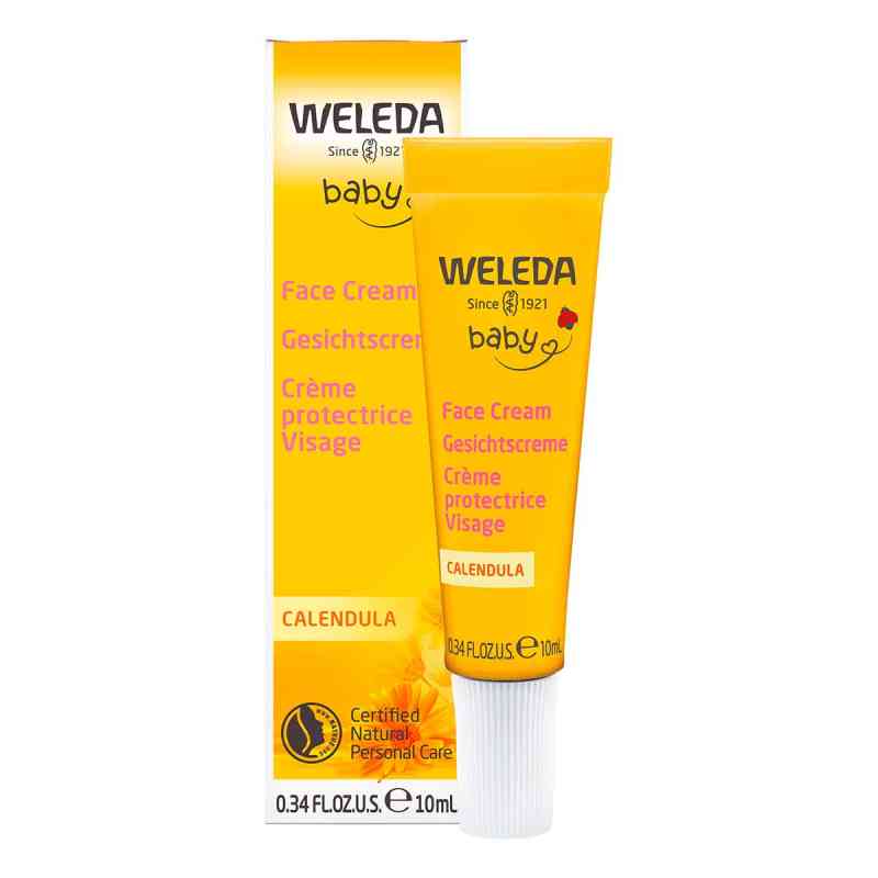 Weleda  krem z nagietkiem do twarzy dla dzieci i niemowląt 10 ml od WELEDA AG PZN 04416915