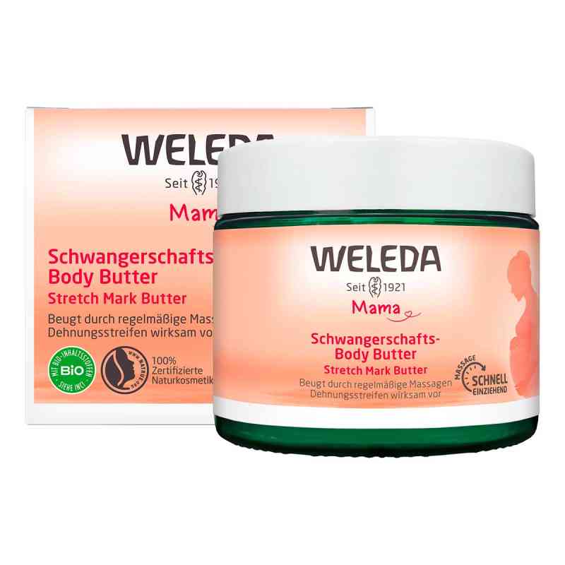 Weleda masło do ciała na rozstępy 150 ml od WELEDA AG PZN 17614947