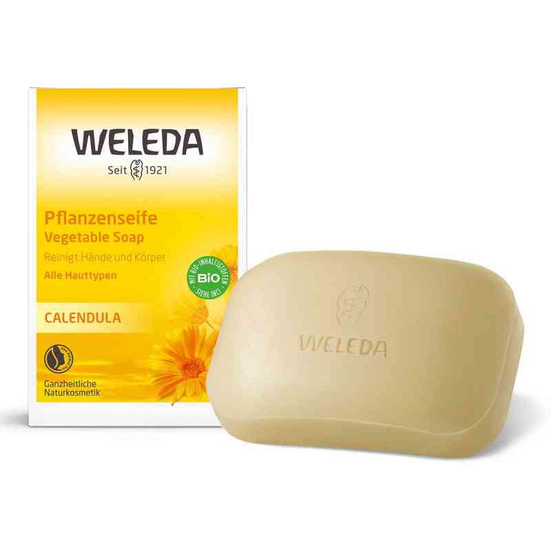 Weleda mydło roślinne z nagietkiem 100 g od WELEDA AG PZN 01476822