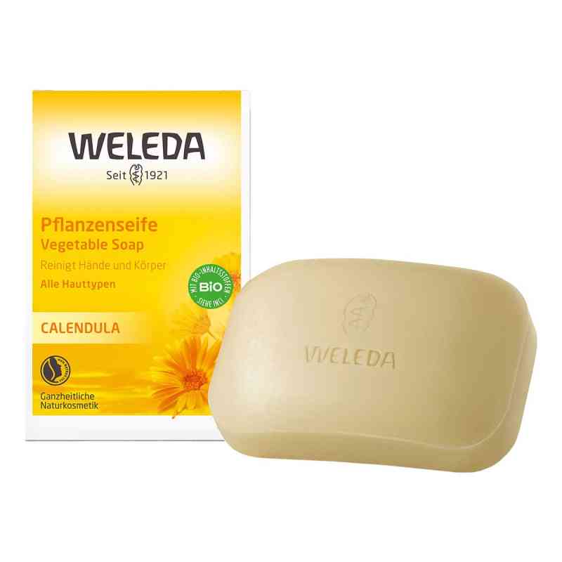 Weleda mydło roślinne z nagietkiem 100 g od WELEDA AG PZN 01476822