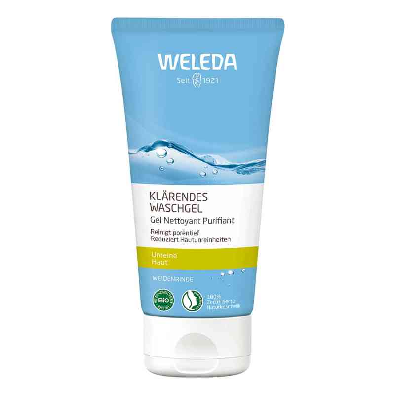 Weleda Naturally Clear oczyszczający żel do twarzy z korą wierzb 100 ml od WELEDA AG PZN 12501581