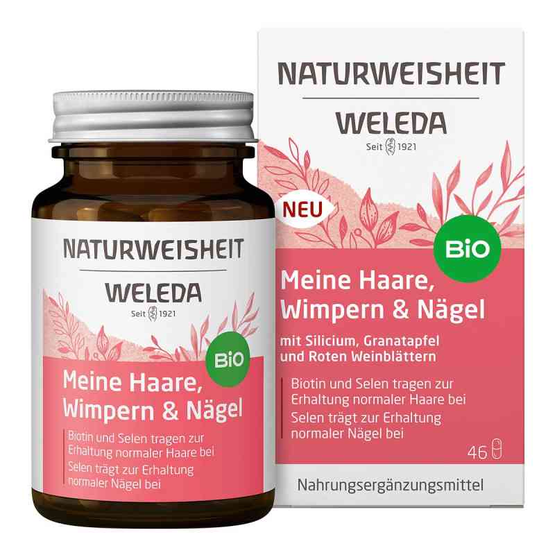 Weleda Naturweisheit Meine Haare Wimpern&nägel kapsułki 46 szt. od WELEDA AG PZN 17260998