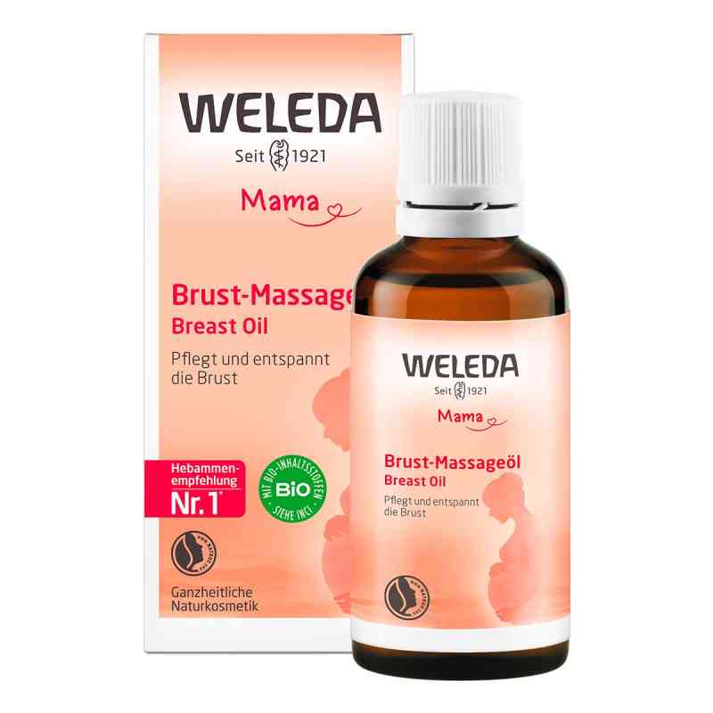 Weleda Olejek do masażu piersi 50 ml od WELEDA AG PZN 16019757